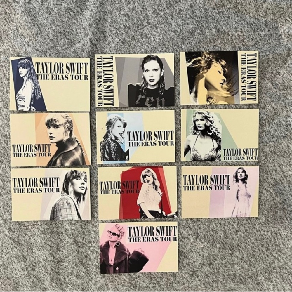 ERAS TOUR VIP MERCH POSTCARD SET